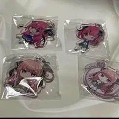 五等分の花嫁 中野二乃  4点セット  アクリルキーホルダー