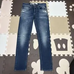 REPLAY ダークブルースリムフィットデニム