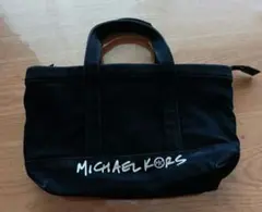 MICHAEL KORS トートバッグ ブラック キャンバス地のサムネイル