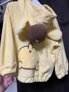 しまむら　ポムポムプリン　パーカー　サイズ90