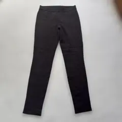 ユニクロ　ポンチレギンスパンツ ダークブラウン M　未着用