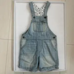 デニムオーバーオール ライトブルー
