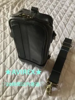 ★AVIREX★本革ボディバッグ★のサムネイル
