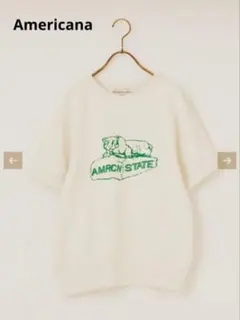 日祝限定❣️新品【AMERICANA/アメリカーナ】 クルーネックスウェット 