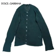DOLCE&GABBANA ボタンダウン リネン カーディガンのサムネイル