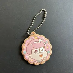 おそ松さん トド松 ラバーキーホルダー 花びら型