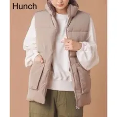 YUA-140 新品 Hunch ハンチ ダウンベスト 中綿 モカのサムネイル