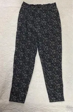 studio clip コーデュロイ花柄パンツ