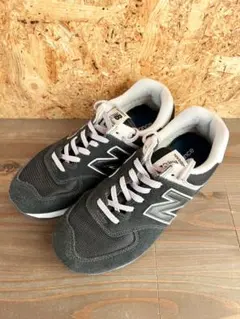 【着用少・美ユーズド】ニューバランス ML574EVB 黒 26cm スニーカー