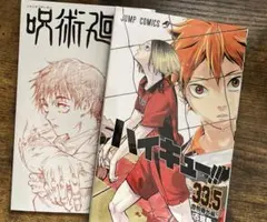 呪術廻戦0.5巻、ハイキュー！！33.5巻 セット