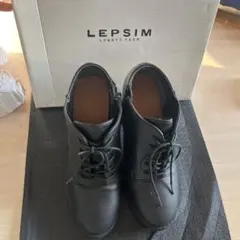 LEPSIM ブラック ショートブーツのサムネイル