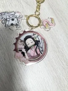 鬼滅の刃、鬼滅祭辰年。竈門禰豆子のアクリルチャーム