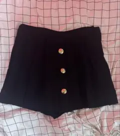 ZARA プリーツショートパンツ XS