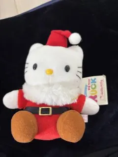 ハローキティ&ダニエル サンタぬいぐるみ キーホルダー付き当時物