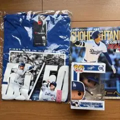 大谷翔平 50/50記念Tシャツ＆フィギュア&2024シーズン決算号のサムネイル