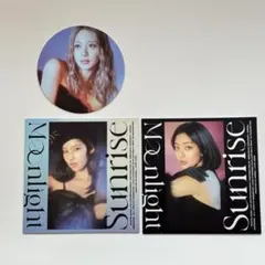 TWICE サナ ジヒョ ツウィ トレカ ステッカー READY TO BE