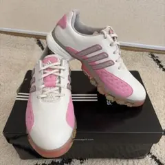 adidas POWERBAND 4.0 WDゴルフシューズ ホワイト ブラック - メルカリ