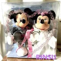 Disney ミッキー ミニー　ブライダル　ぬいぐるみ　ウエディング