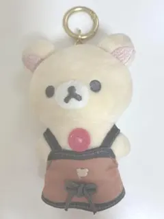 コリラックマ　ぶらさげぬいぐるみキーホルダー カフェ