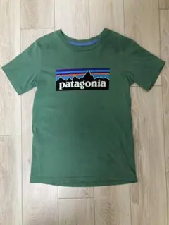 Patagonia パタゴニア キッズ Tシャツ L(12) サイズ　グリーンのサムネイル