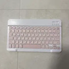 ワイヤレス Bluetooth キーボード（ピンク）iPad・タブレット対応