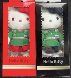 Hello Kitty 7-Eleven 限定 ぬいぐるみ 2種セット ハローキティ セブンイレブン コラボ ぬいぐるみ 2種セット - メルカリ