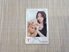 LE SSERAFIM ルセラフィム DICON ポップアップ チェキ【カズハ】