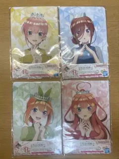 五等分の花嫁 五つ子セレブレーション イラストボードスタンド