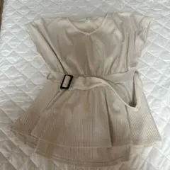 INGNI ベージュ 半袖 チュニック