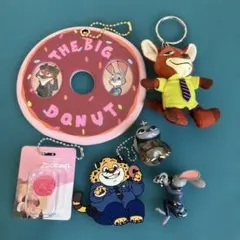 ズートピア キーホルダー まとめ売り６点セット