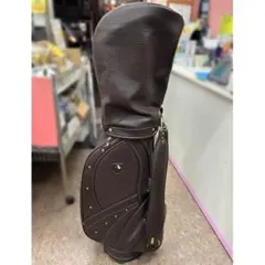 【送料込み】大人気　BLACK &WHITE ゴルフバッグ　黒 40％OFF！セール ブラック＆ホワイト /Black&White キャディ