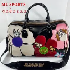 MU SPORTS × ウエサコミエコ ボストンバッグ　カートバック　花柄のサムネイル
