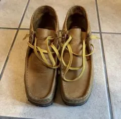 Clarks Wallabee ブラウン レザー 靴