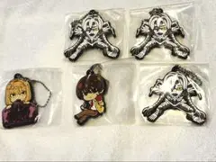 DEATH NOTE デスノート でふぉラバ！ キーホルダー 3種5点まとめ売り