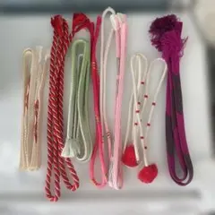 美品帯締め 7本セット 着物小物 和装小物