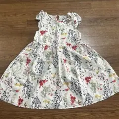 花柄ノースリーブワンピース 130cm