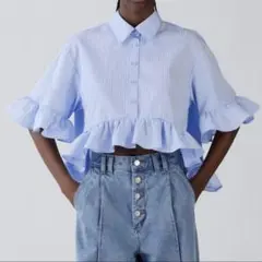 GU ペプラムシャツ (5分袖) by rokh