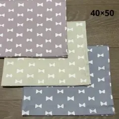 ランチョンマット リボン さくらんぼ くすみカラー 40×50 2枚 女の子