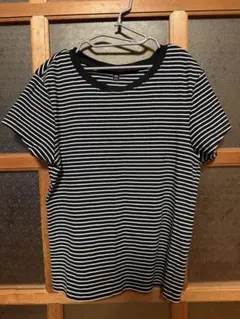 GU ボーダー 半袖 Tシャツ