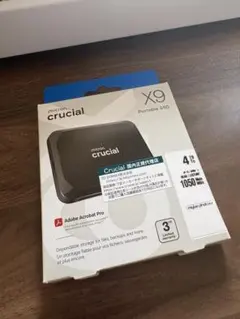 【新品・未開封】Crucial X9 4TB ポータブルSSDのサムネイル