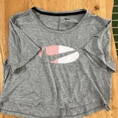 Nike DRI-FIT グレー トップス M