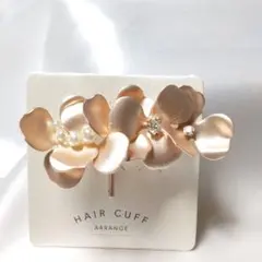 ヘアカフ★ポニーフック ヘアフック ヘアアクセサリー ピンク No.e918