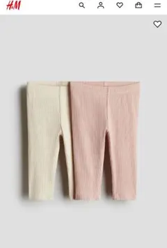 H&M　ベビーレギンス　4〜6m