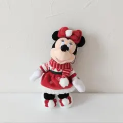 ディズニー・クリスマス2024　ミニー　ぬいぐるみバッジ