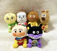 アンパンマン　ぬいぐるみ　まとめ売り　6体セット　バイキンマン