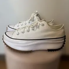 韓国限定コンバース ランスターハイクWhite Lowカット