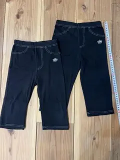 BABYDOLL 7分丈パンツ2枚セット　130 140