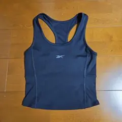 Reebok ブラック タンクトップ レディースM