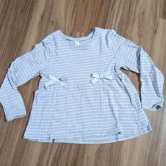 après les cours 長袖カットソー 120サイズ ストライプ