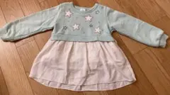 エスケープ　トレーナー　スウェット　チュニック　女の子　110 星